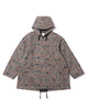 JUGEM PATTERNED TECH HOODIE COAT
