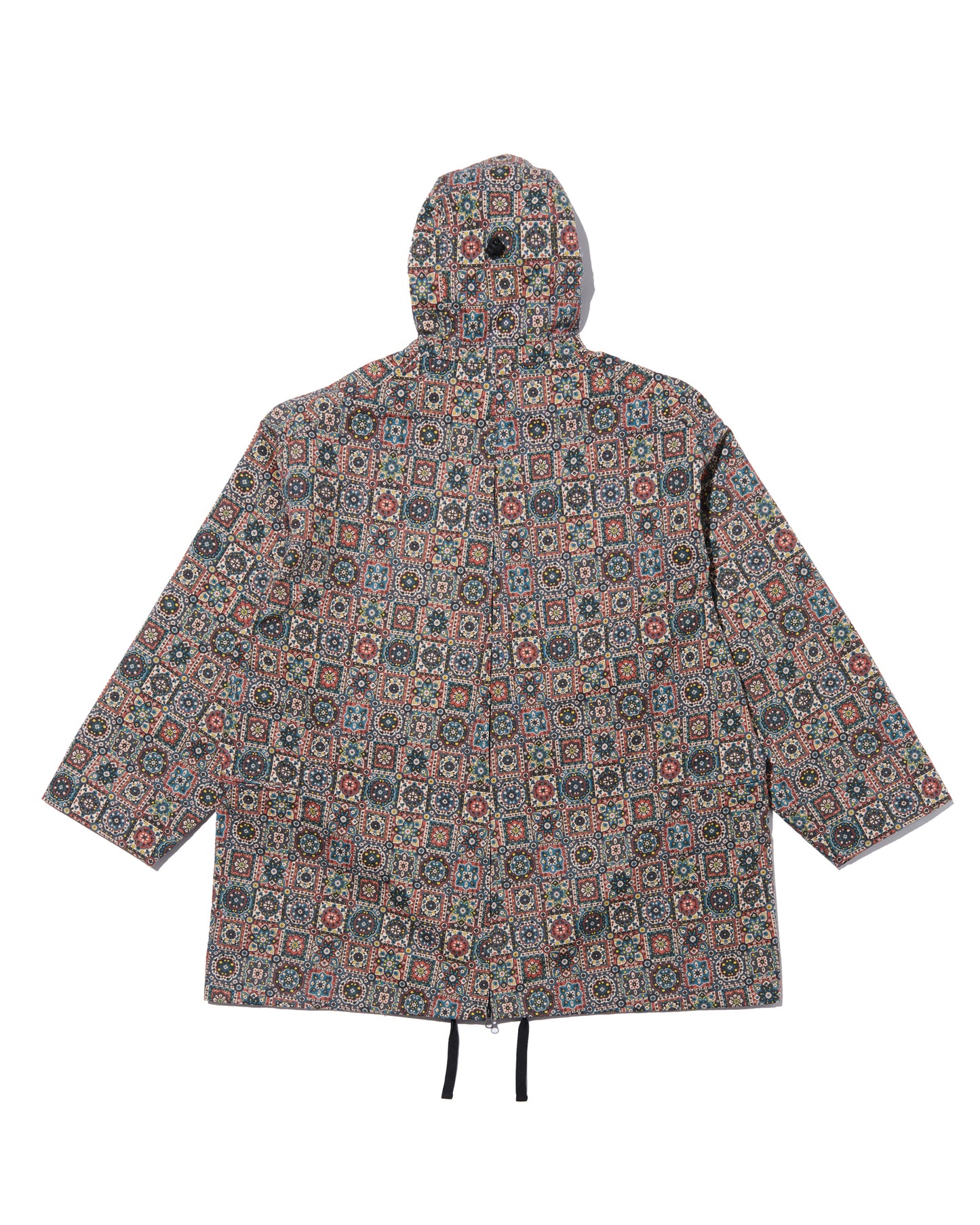 JUGEM PATTERNED TECH HOODIE COAT