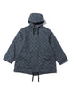 JUGEM PATTERNED TECH HOODIE COAT