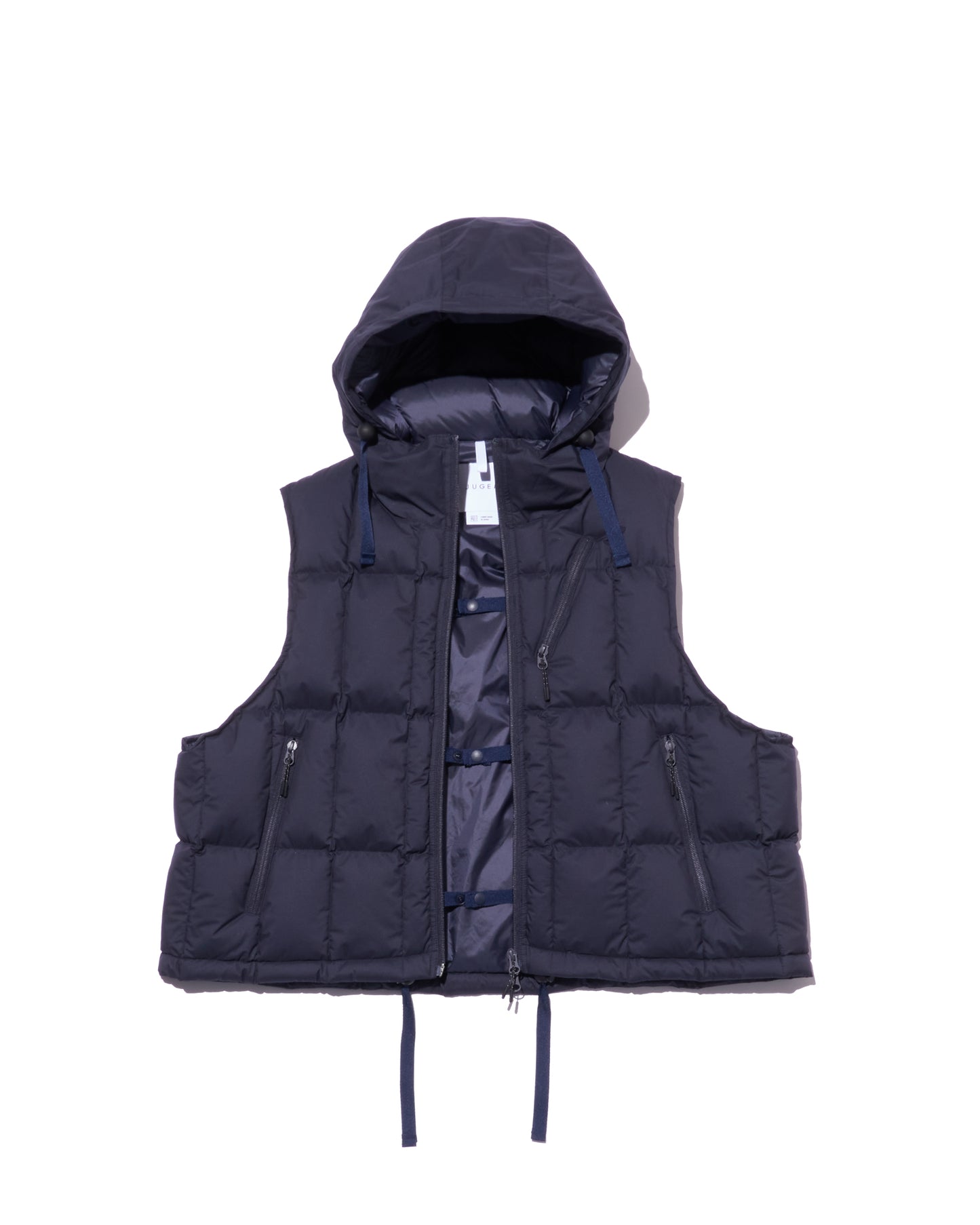 JUGEM SHORT HOODY DOWN VEST