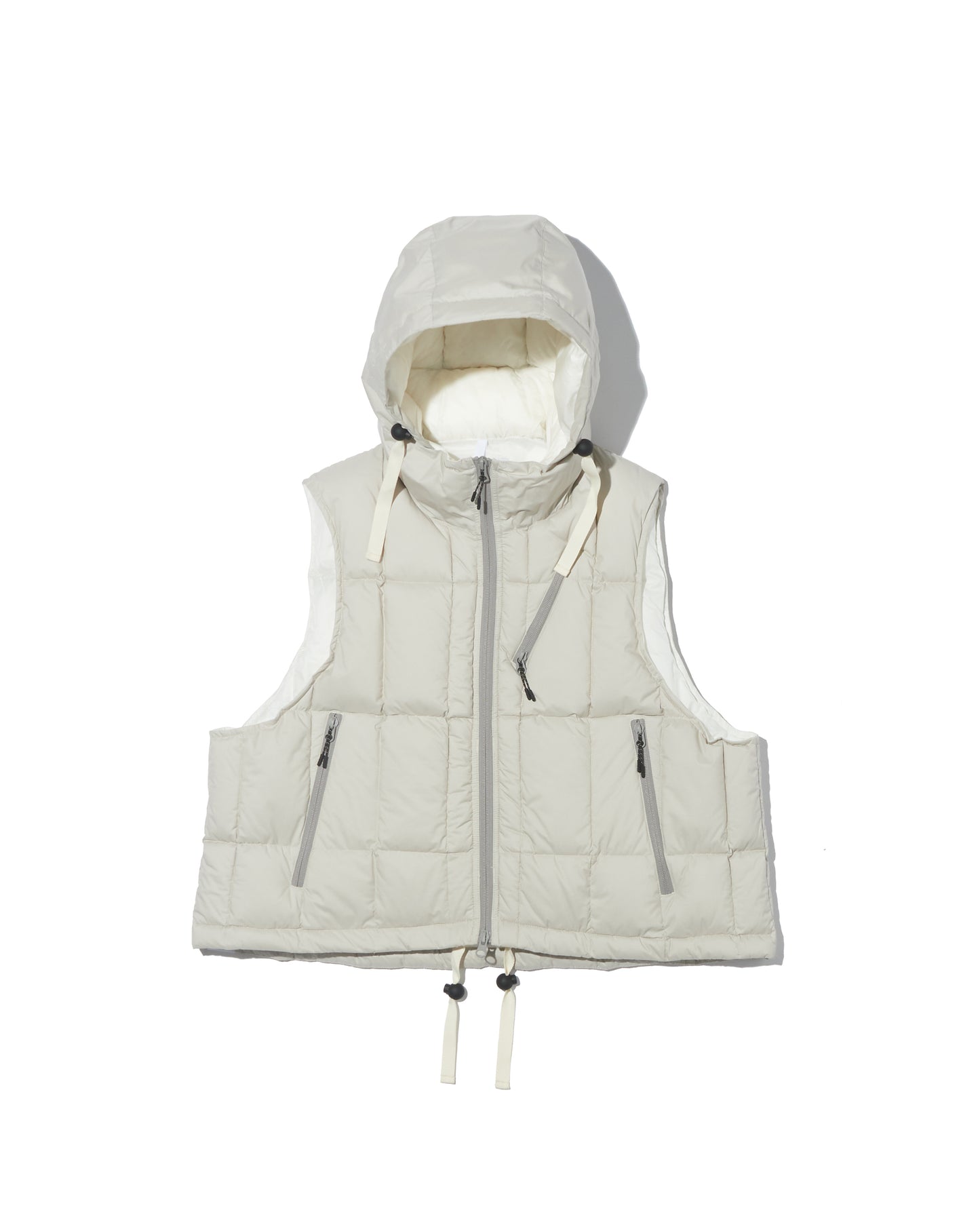 JUGEM SHORT HOODY DOWN VEST