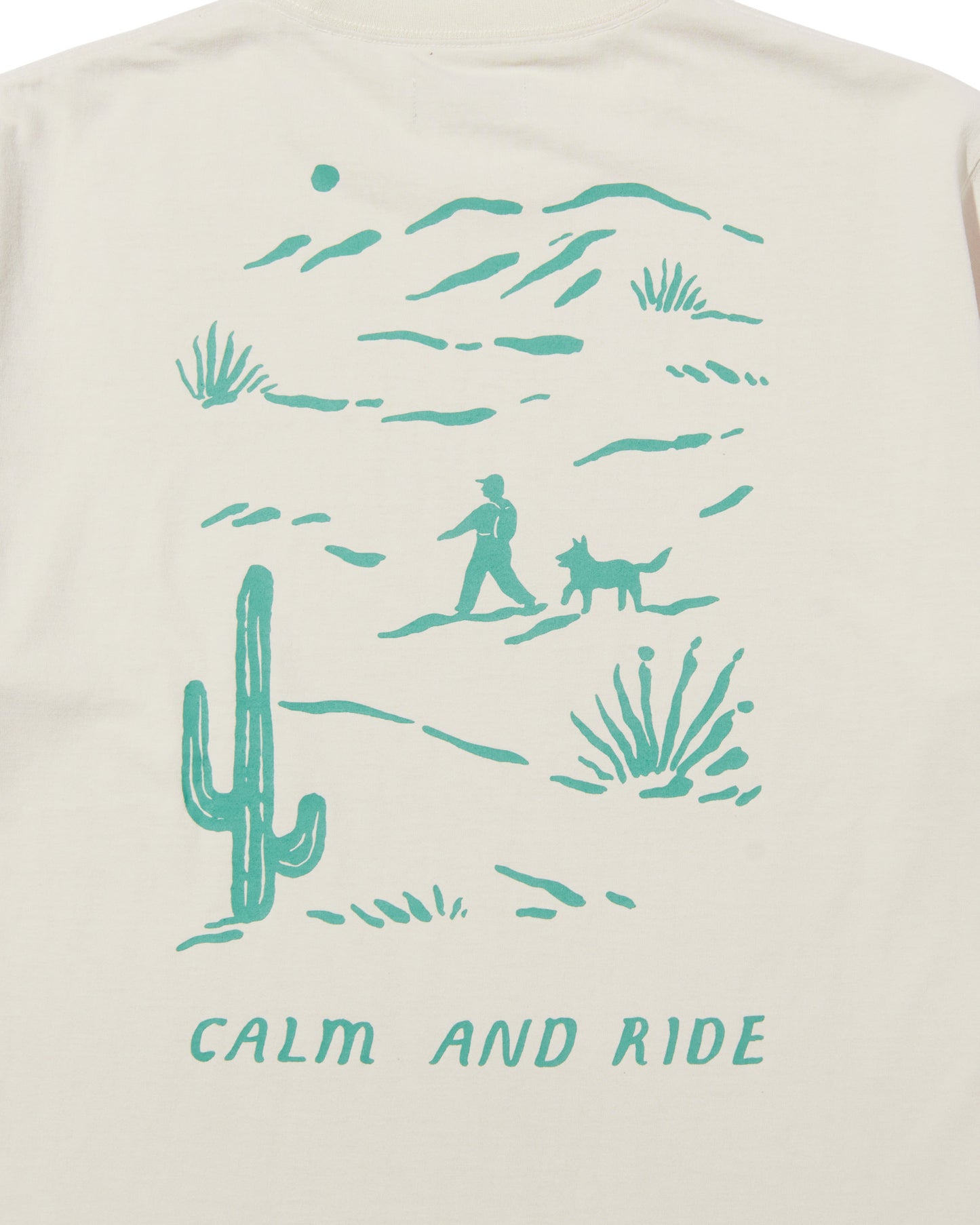 CALM AND RIDE TRAVEL T-SHIRTS DESERT