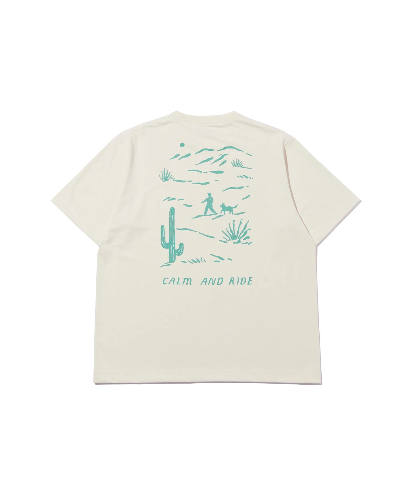 CALM AND RIDE TRAVEL T-SHIRTS DESERT