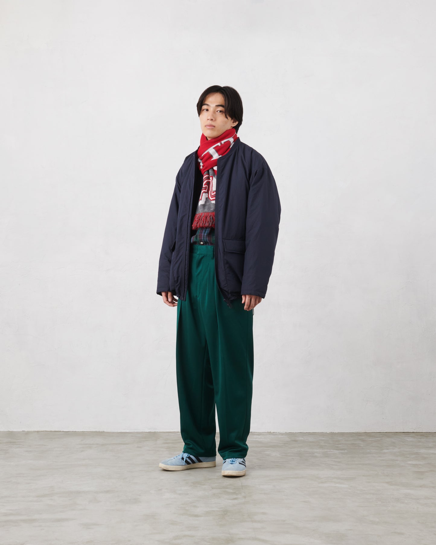JUGEM QUILT RIB DOWN JKT