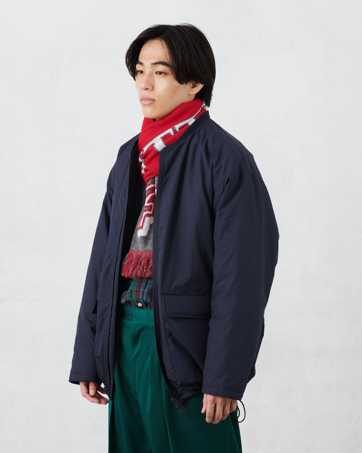 JUGEM QUILT RIB DOWN JKT