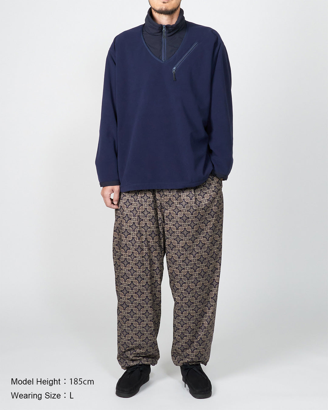 JUGEM NYLON FLEECE COMBI ANORAK