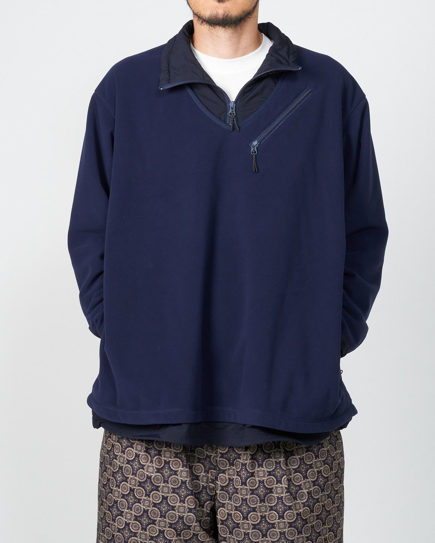 JUGEM NYLON FLEECE COMBI ANORAK