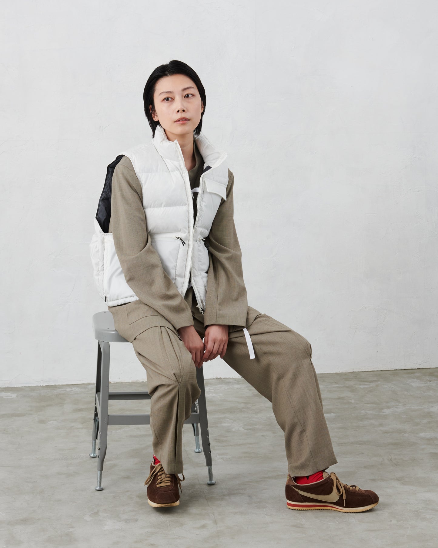 JUGEM SHORT DOWN VEST