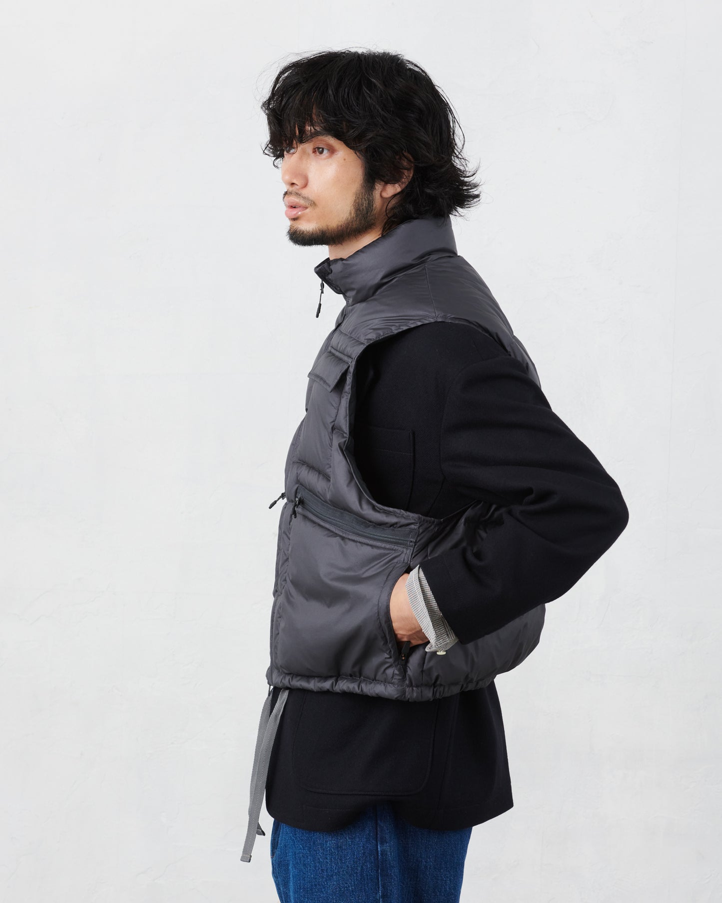 JUGEM SHORT DOWN VEST