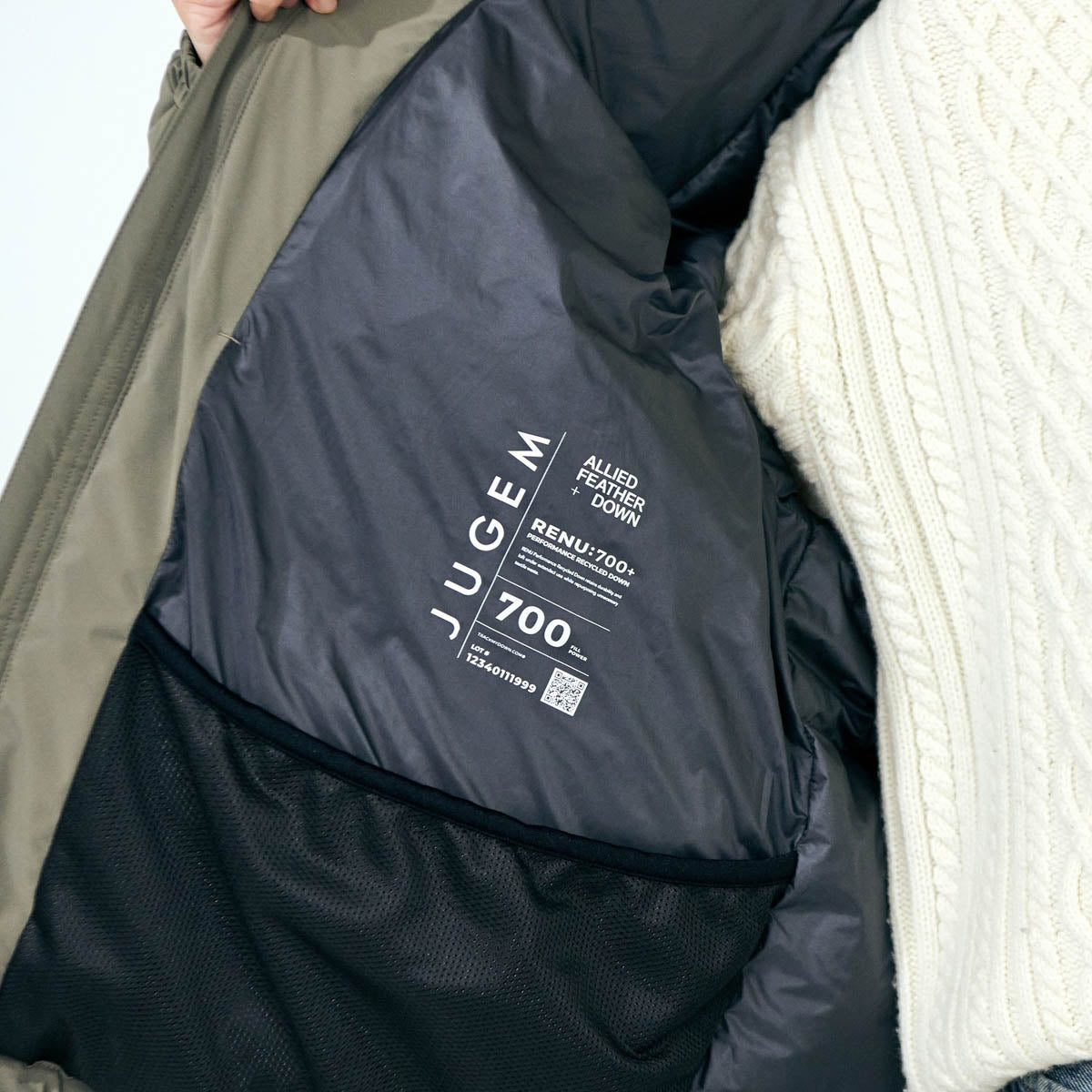 JUGEM ALLIED DOWN FRONTSWING JKT