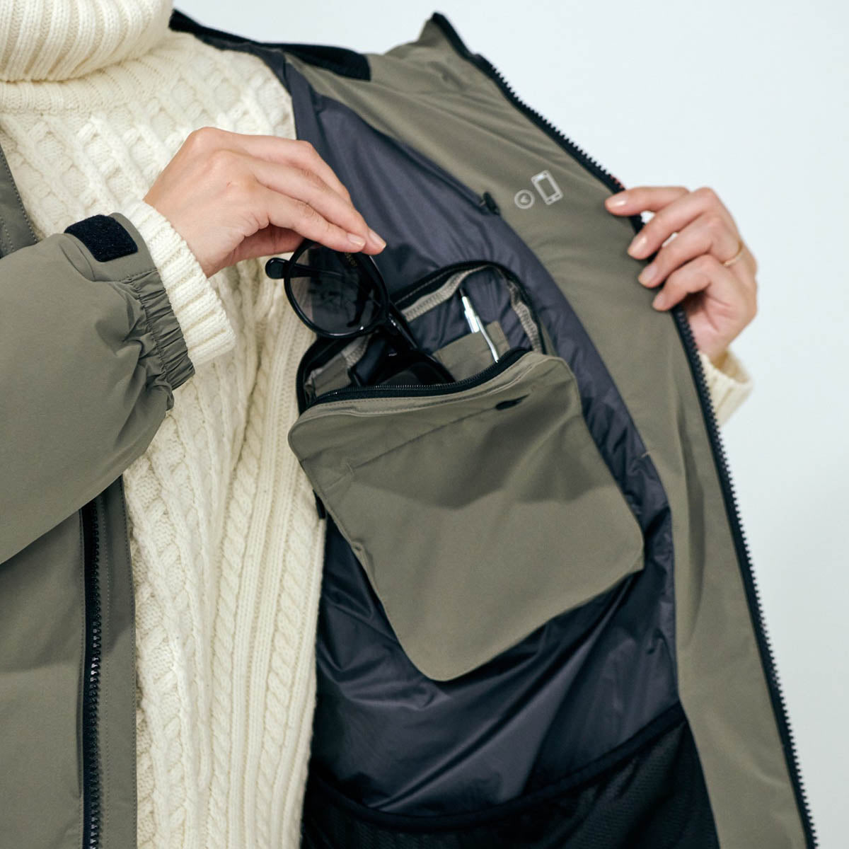 JUGEM ALLIED DOWN FRONTSWING JKT