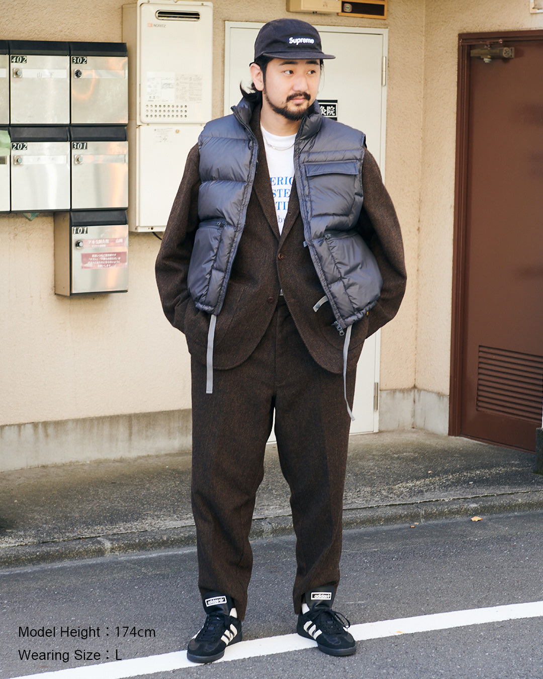 JUGEM SHORT DOWN VEST