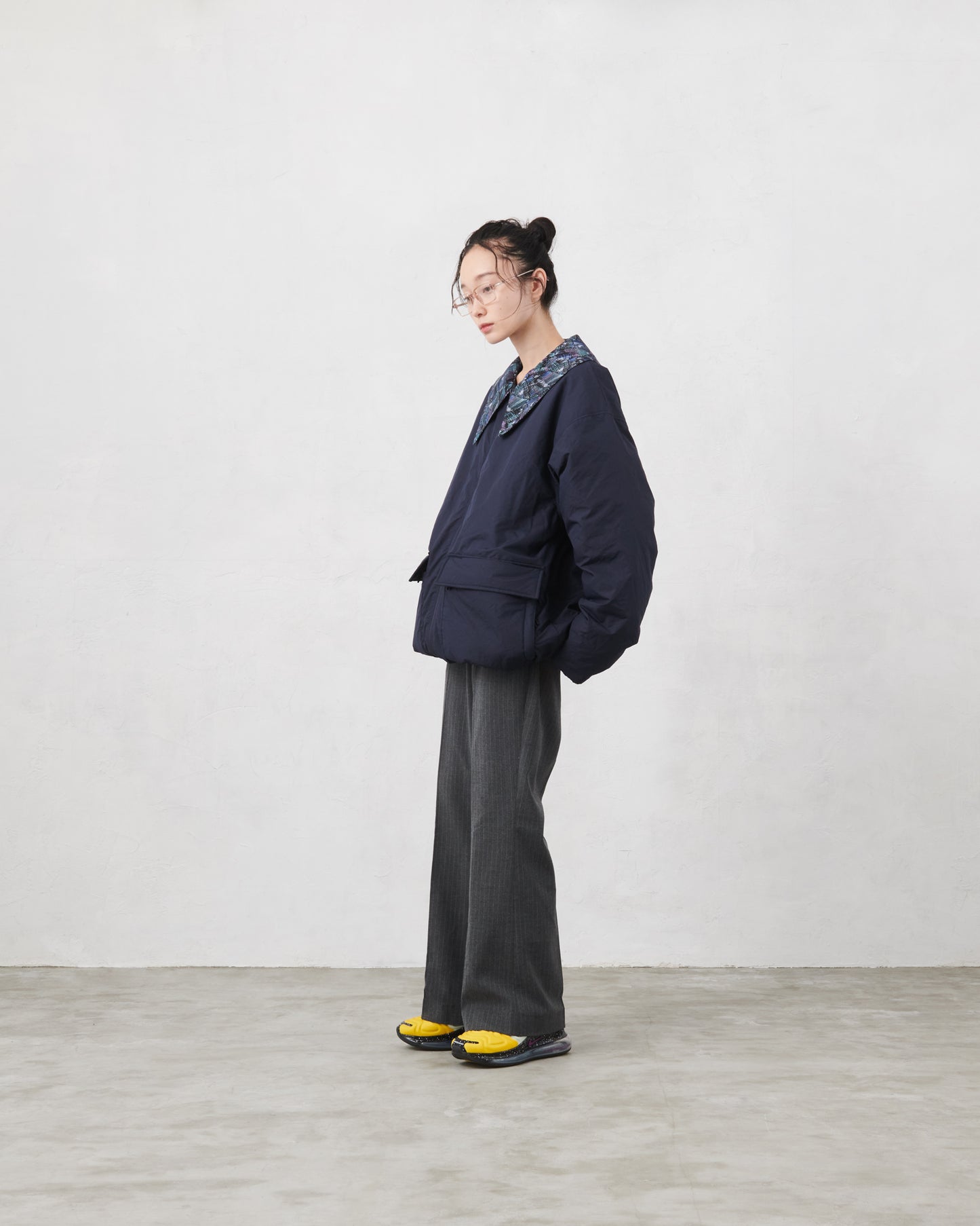 JUGEM QUILT RIB DOWN JKT