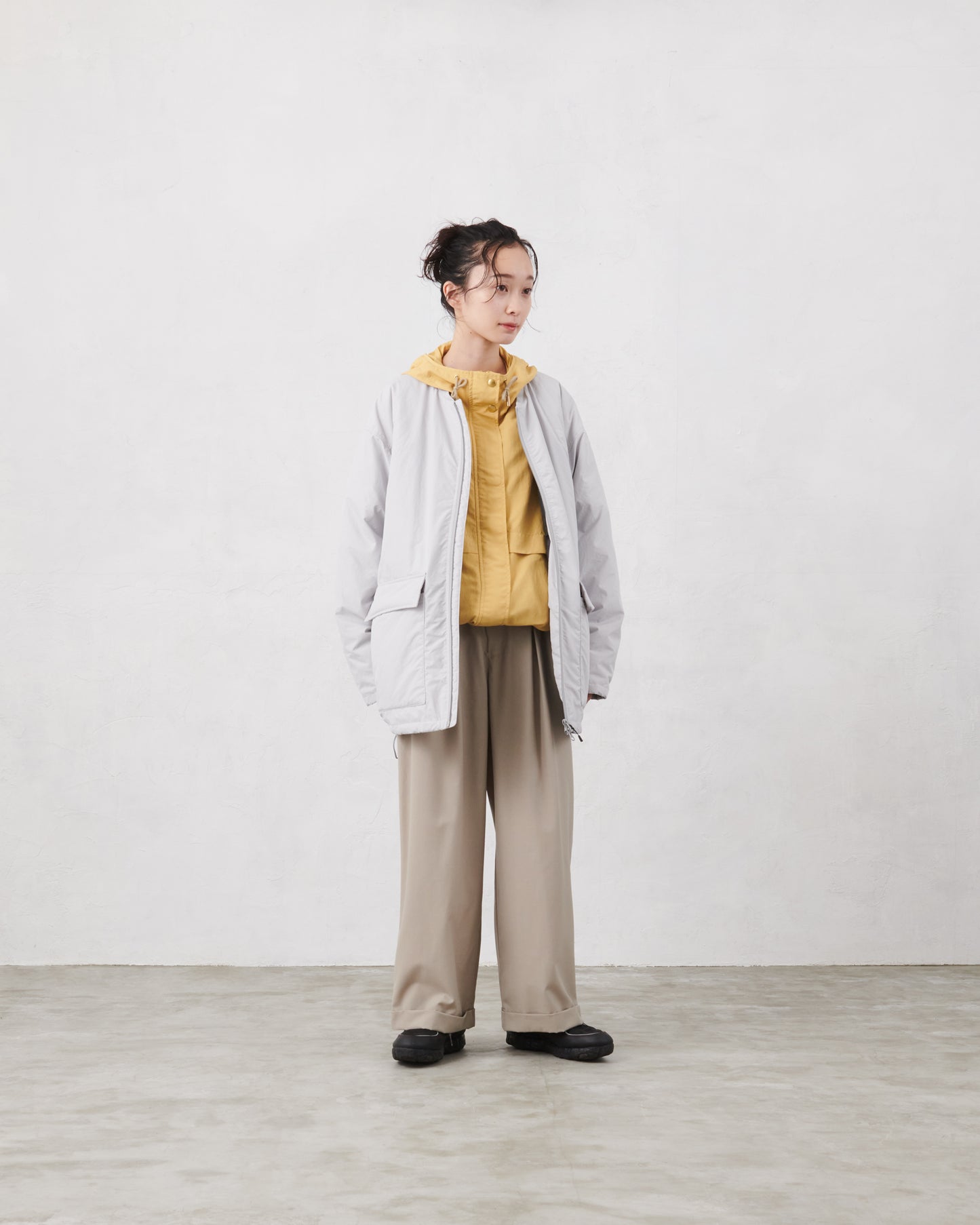 JUGEM QUILT RIB DOWN JKT