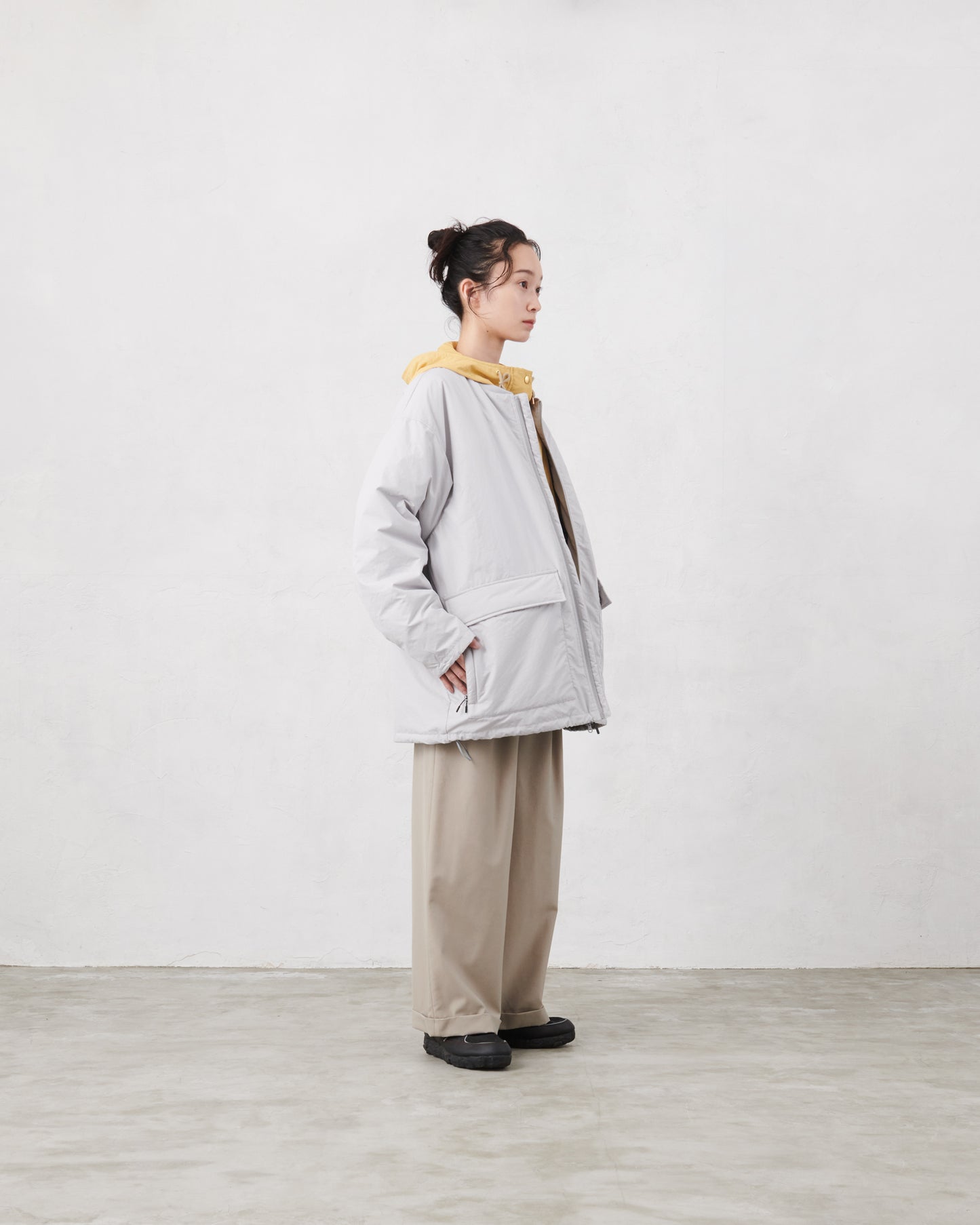 JUGEM QUILT RIB DOWN JKT