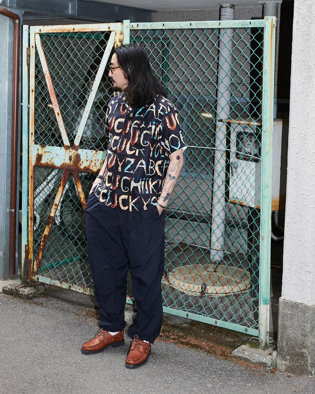 JUGEM WR WEAVING BELT 1P PANTS