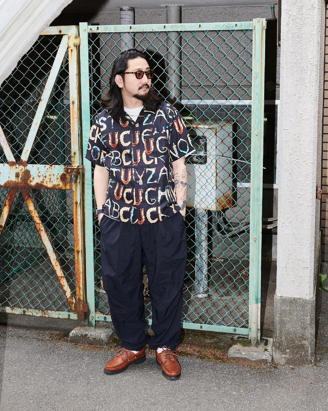 JUGEM WR WEAVING BELT 1P PANTS