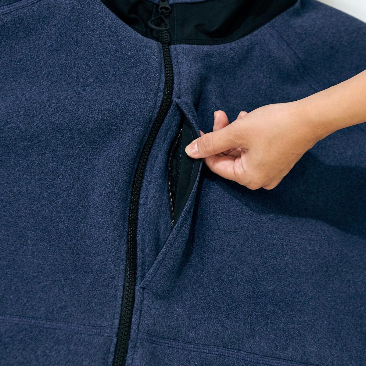 JUGEM HIDDEN POCKET FLEESE JKT