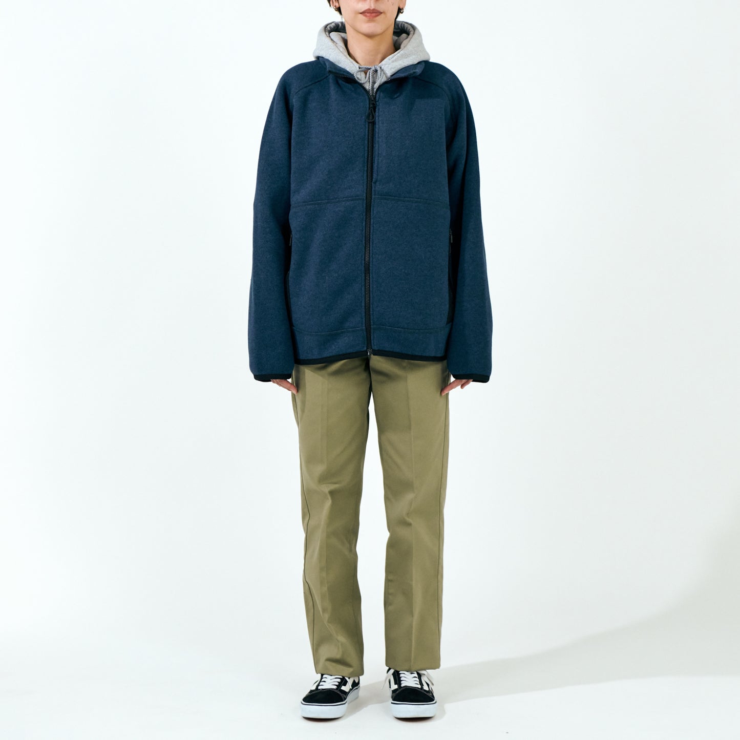 JUGEM HIDDEN POCKET SWEATER FLEESE JKT