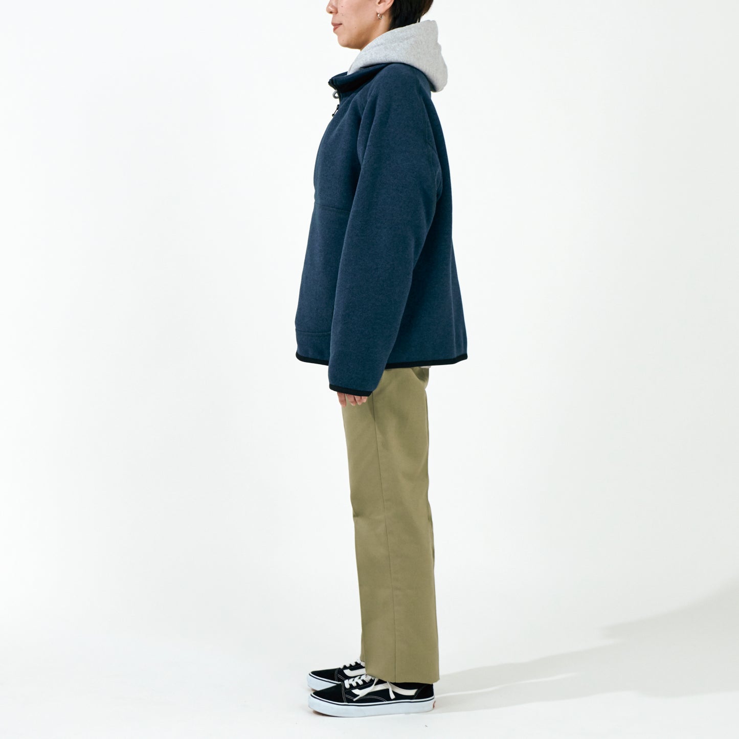 JUGEM HIDDEN POCKET SWEATER FLEESE JKT