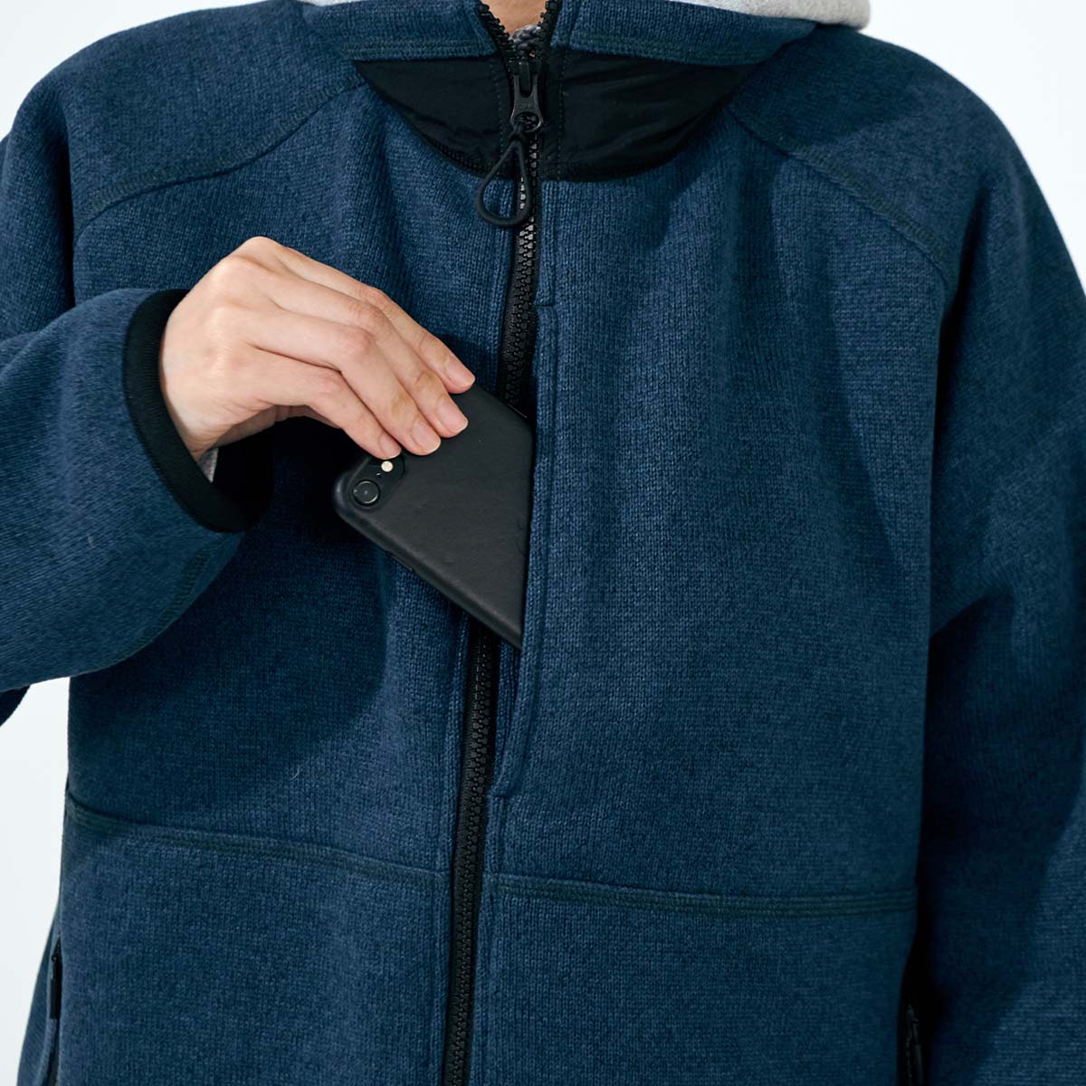 JUGEM HIDDEN POCKET SWEATER FLEESE JKT
