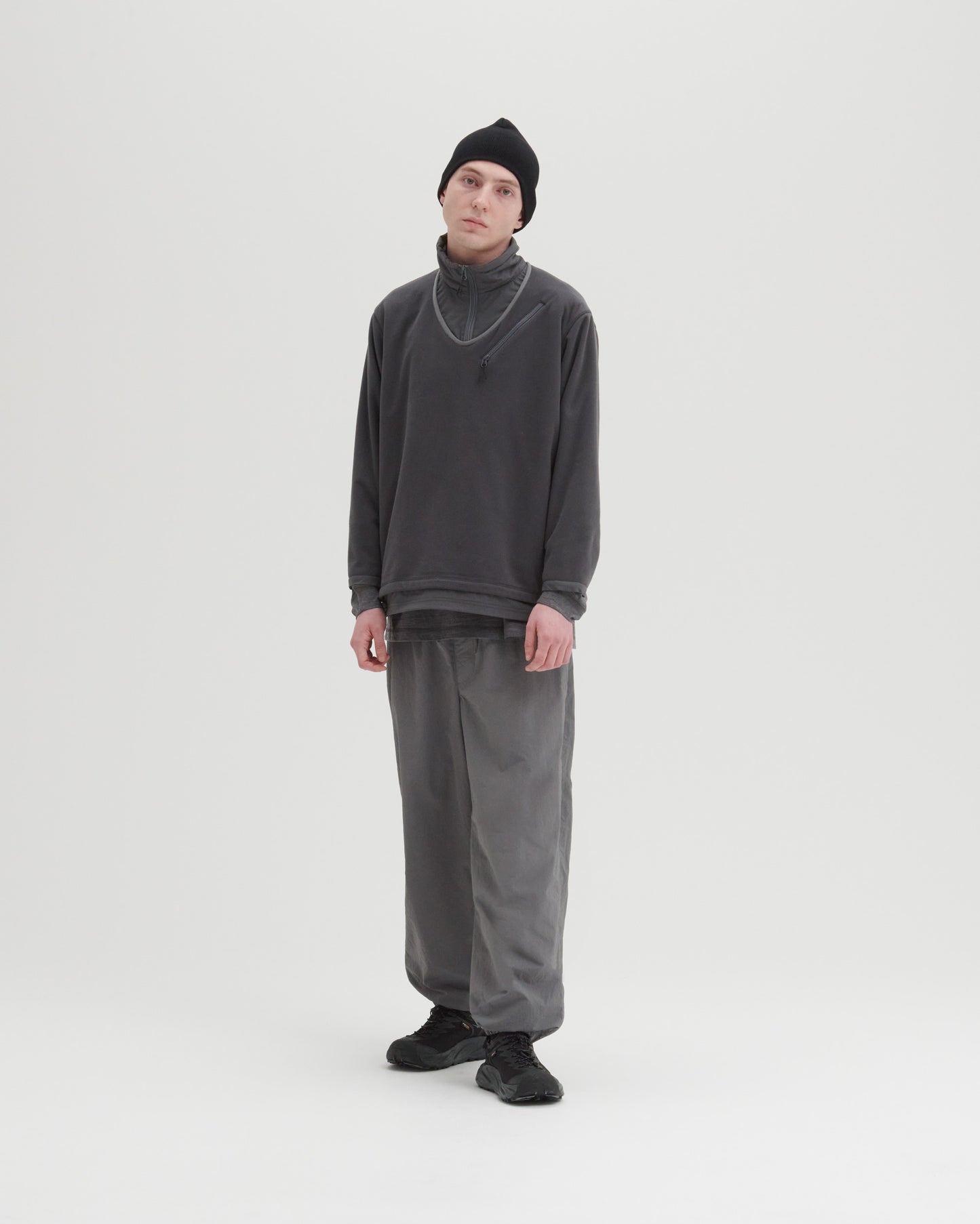 JUGEM NYLON FLEECE COMBI ANORAK