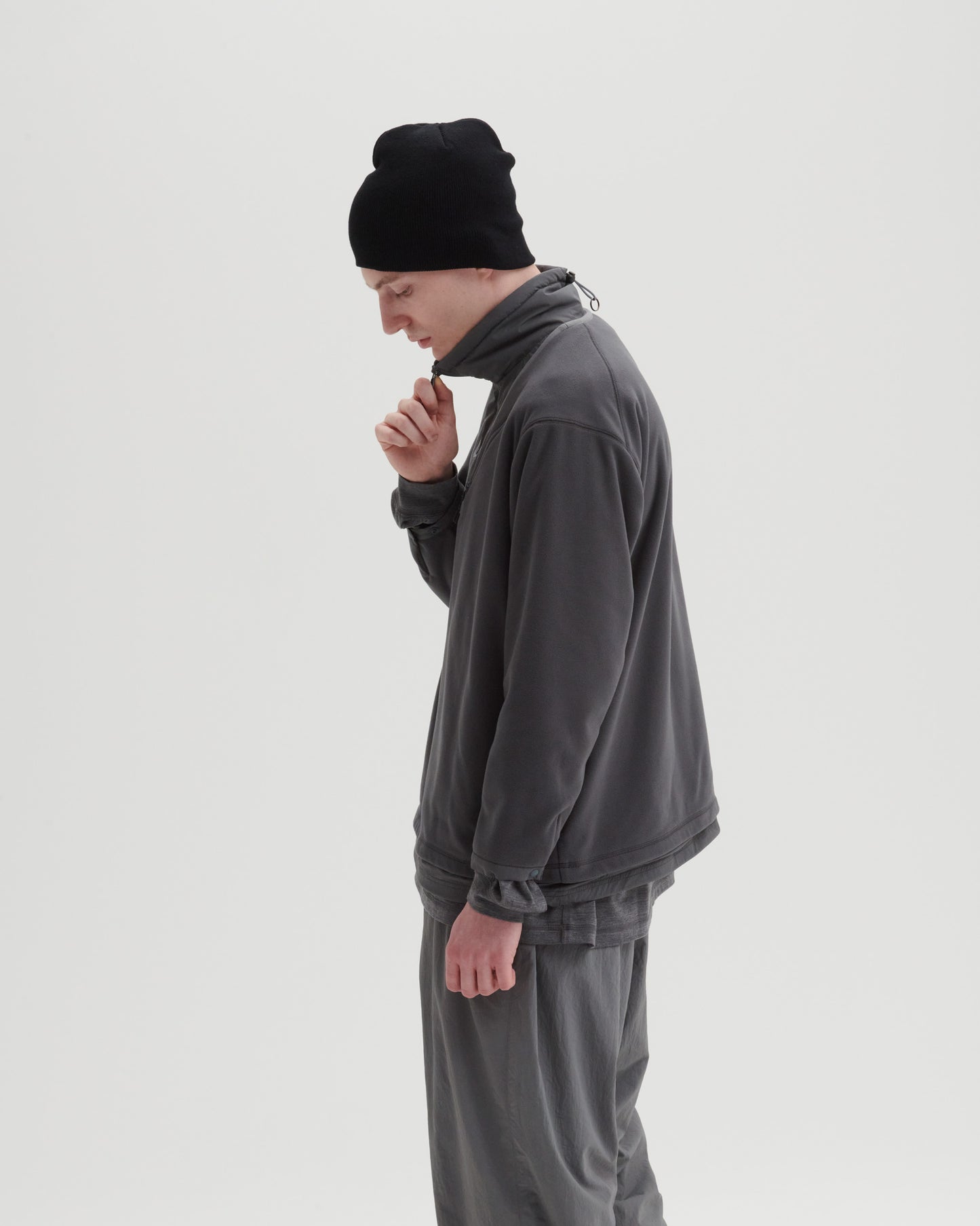 JUGEM NYLON FLEECE COMBI ANORAK