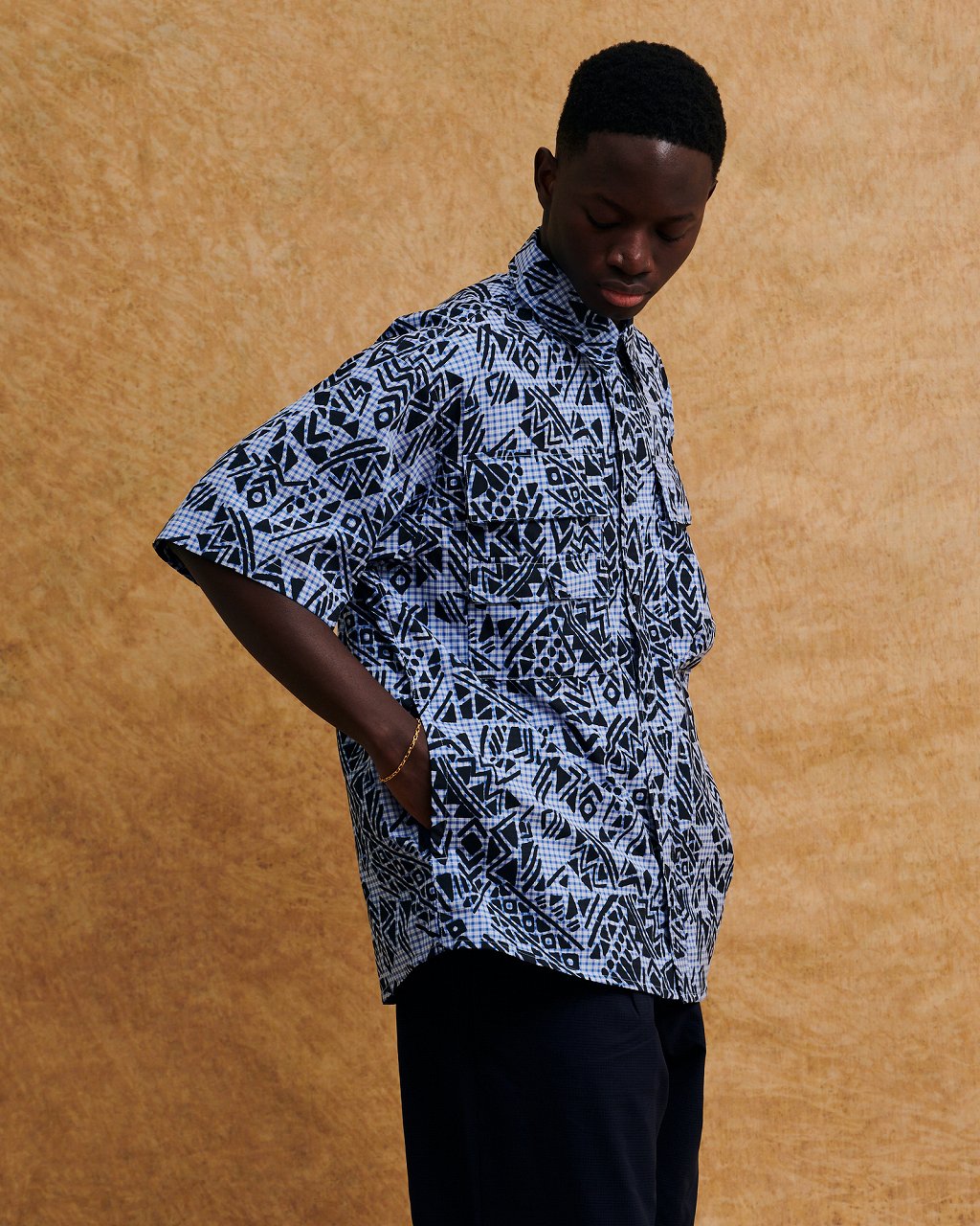 JUGEM JUGEM TECH CARGO SHIRTS