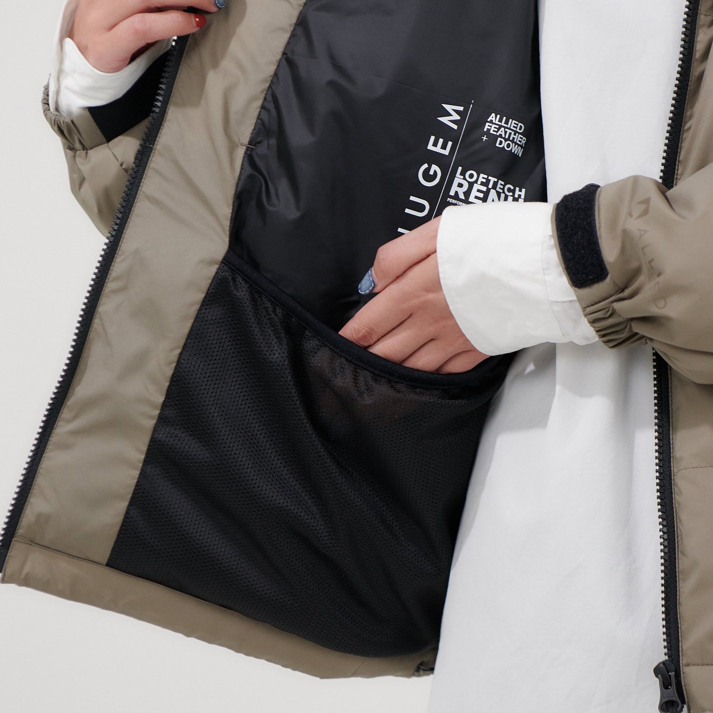 JUGEM ALLIED SHORT STAND PUFF JKT