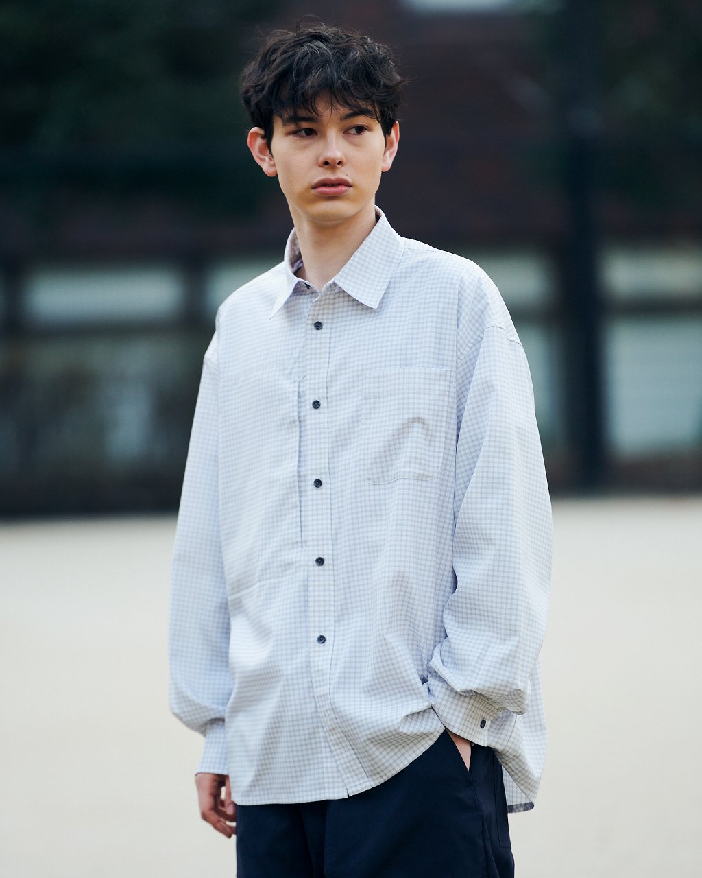 JUGEM CHECK ACTION SHIRTS