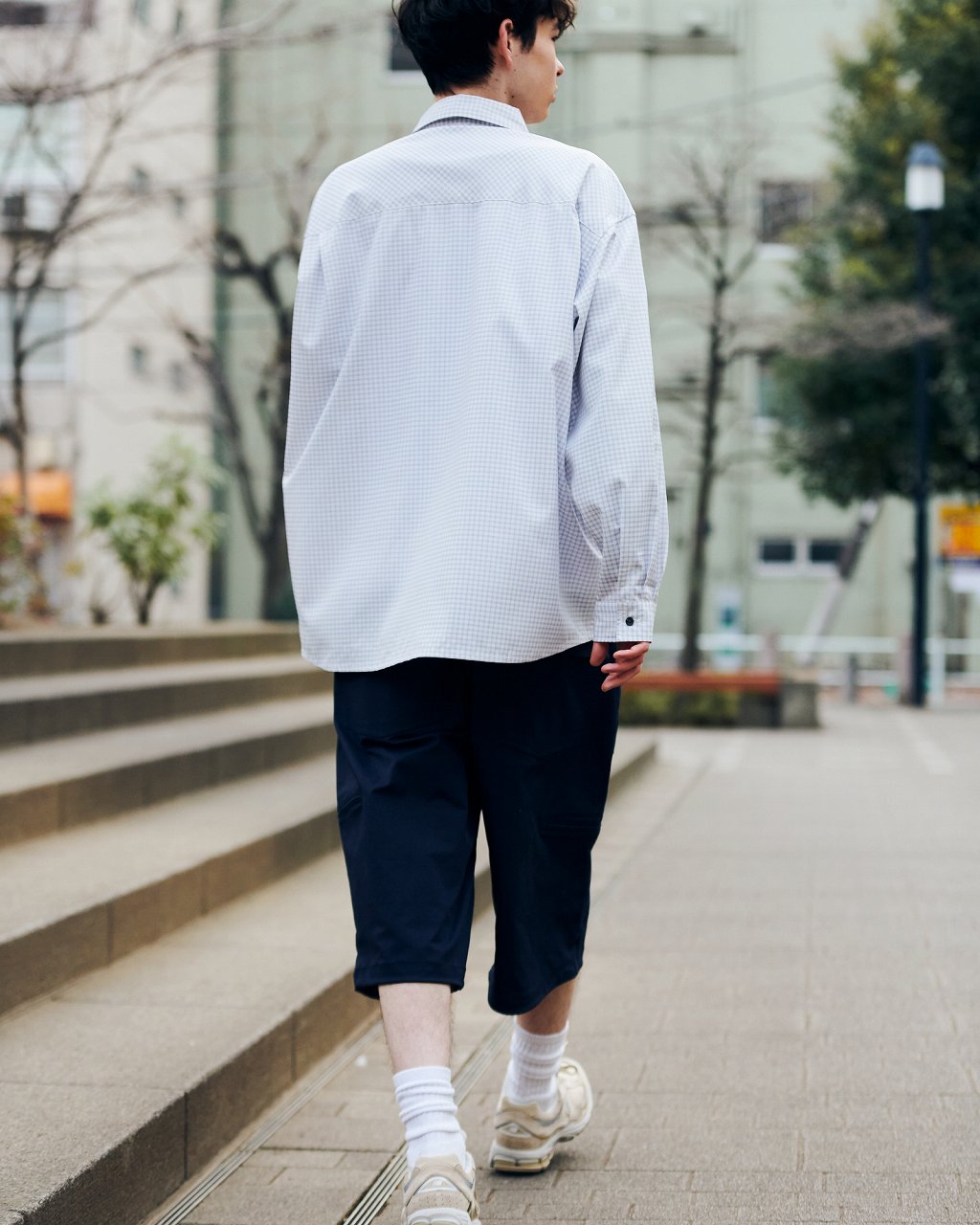 JUGEM CHECK ACTION SHIRTS