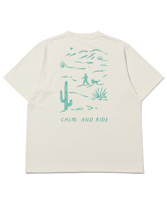 CALM AND RIDE TRAVEL T-SHIRTS DESERT