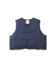 SHORT CARD DOWN VEST