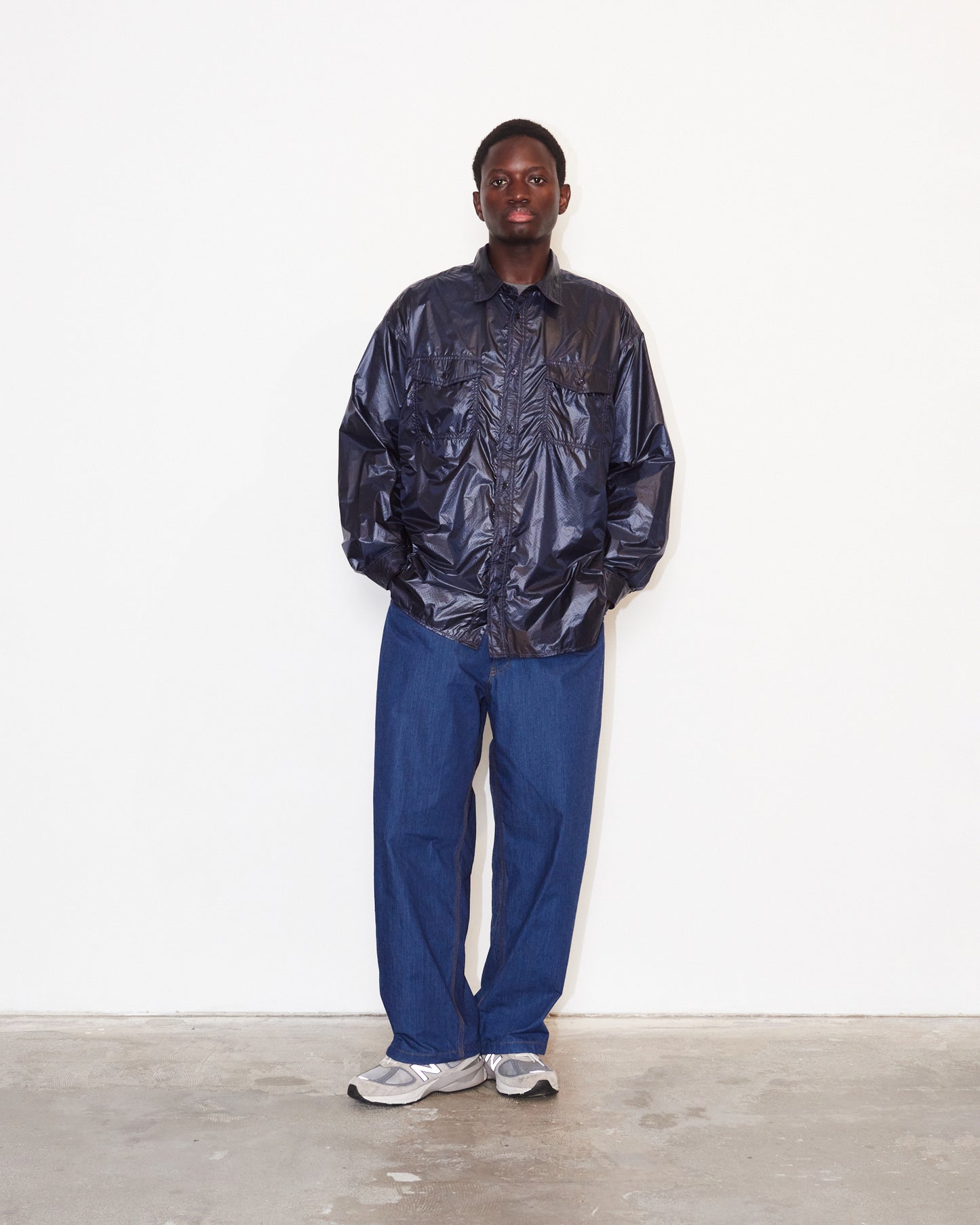 TECH DENIM PAINTER PANTS