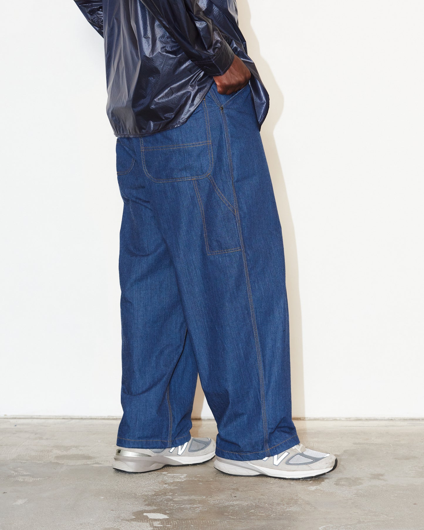 TECH DENIM PAINTER PANTS