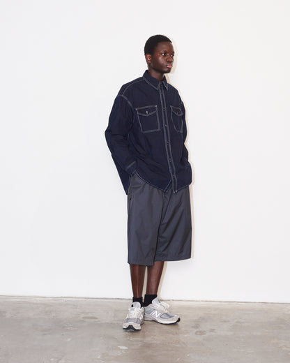 LIGHT WEIGHT INDIGO SHIRT