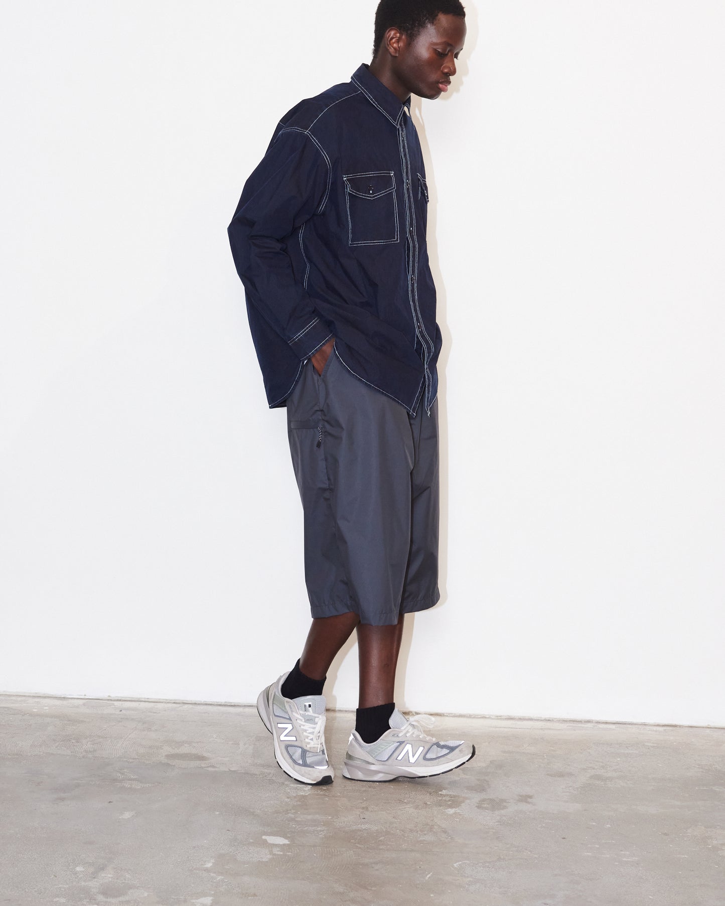 LIGHT WEIGHT INDIGO SHIRT