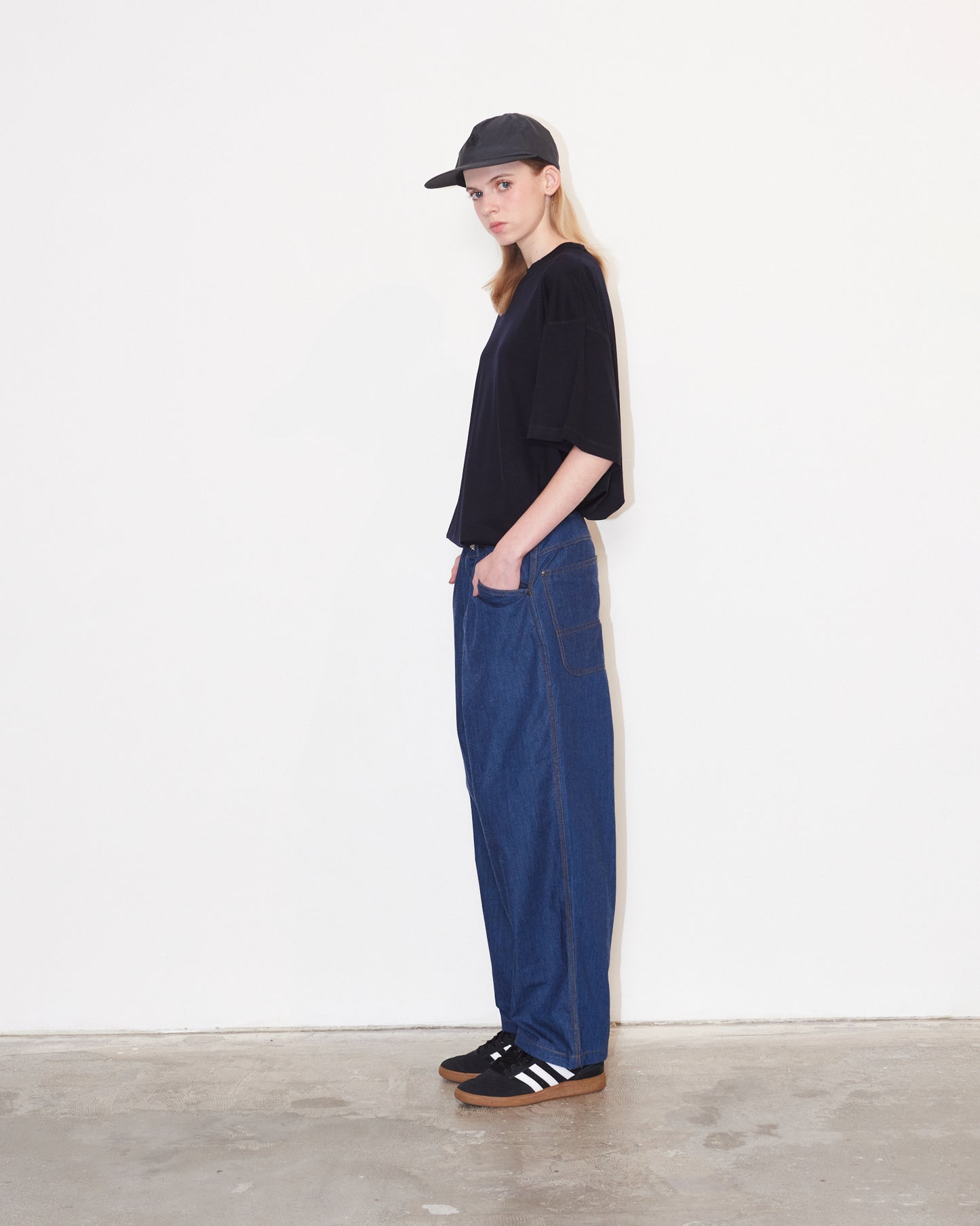 TECH DENIM PAINTER PANTS