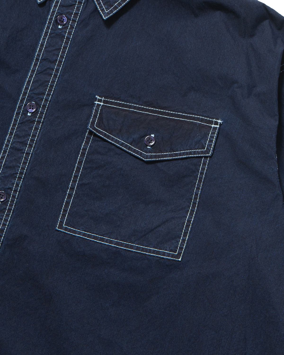 LIGHT WEIGHT INDIGO SHIRT
