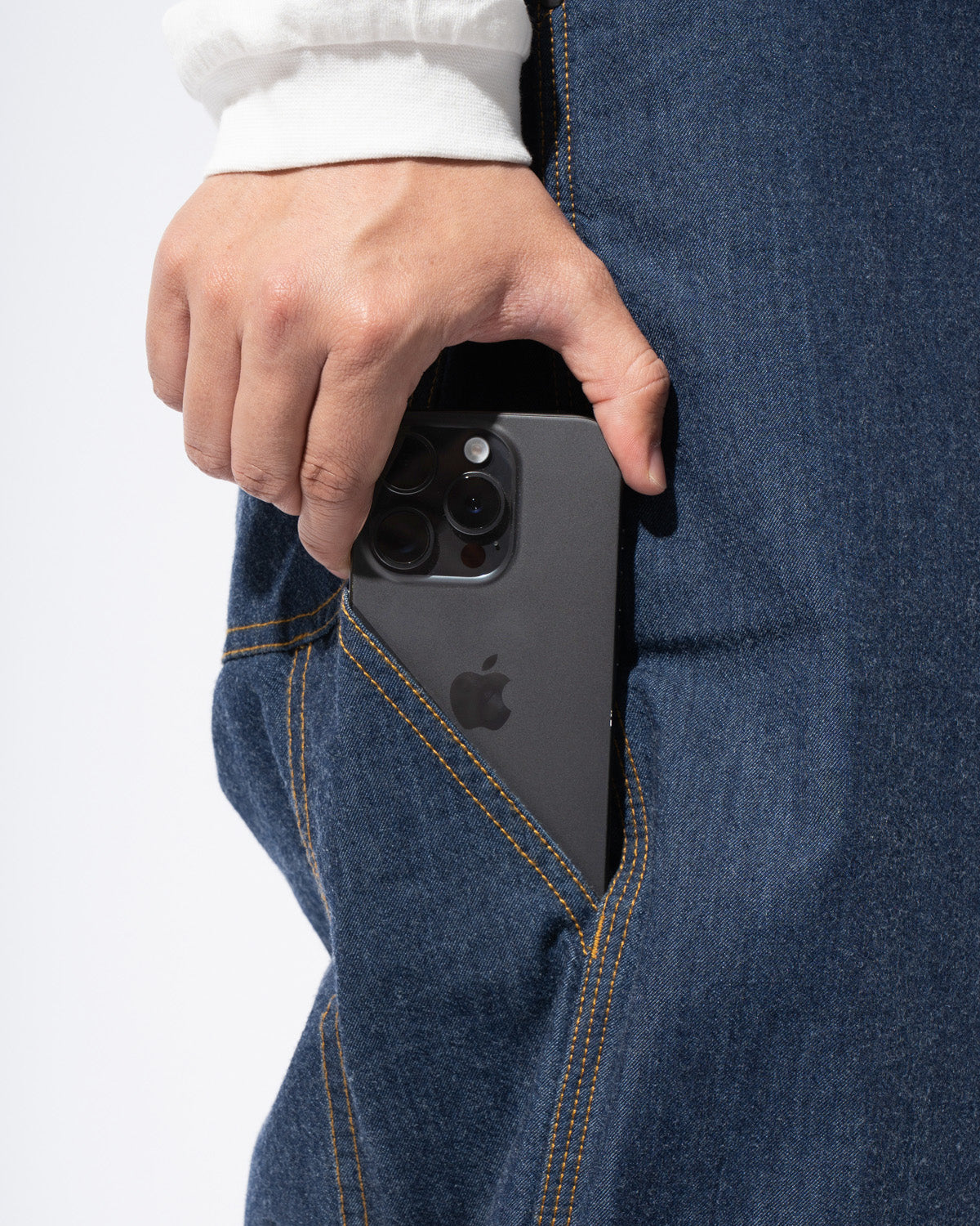 TECH DENIM PAINTER PANTS