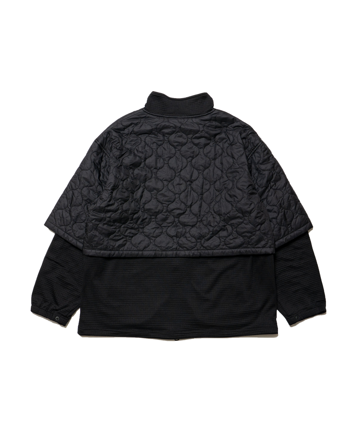 QUILT COMBI FLEECE JKT
