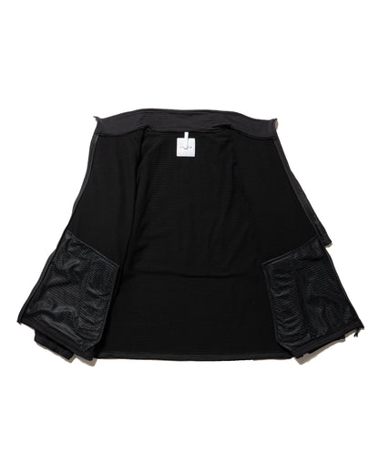 QUILT COMBI FLEECE JKT