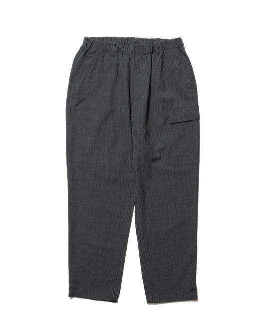 TECH WOOL ONE SIDE CARGO PANTS