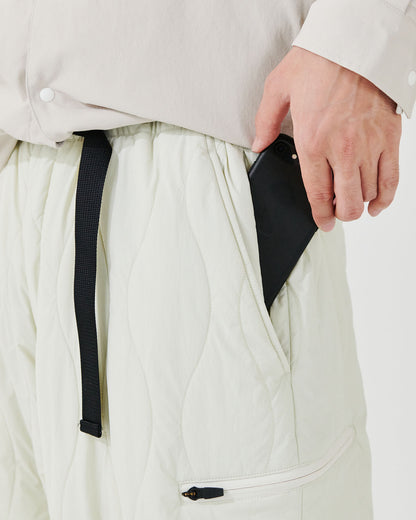 JUGEM  LINING QUILT PANTS